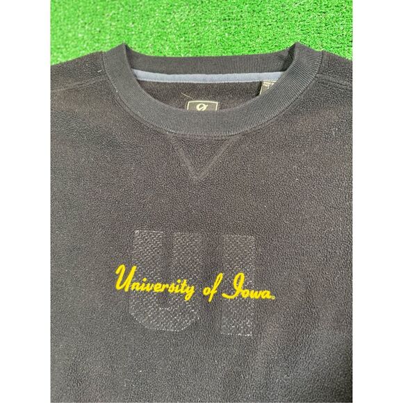 M Vintage Y2K University of Iowa Sweatshirt crewneck fleece - Picture 4 of 9